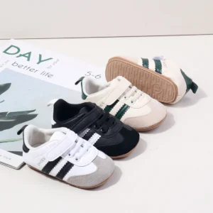 Lauflernschuhe aus Kunstleder, 0–18 Monate
