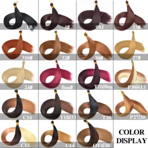 28 Inch 150g Bone Straight Silky Crochet Braiding Hair Synthetic Bulk High Temperature Hair Bundles Extension for Women