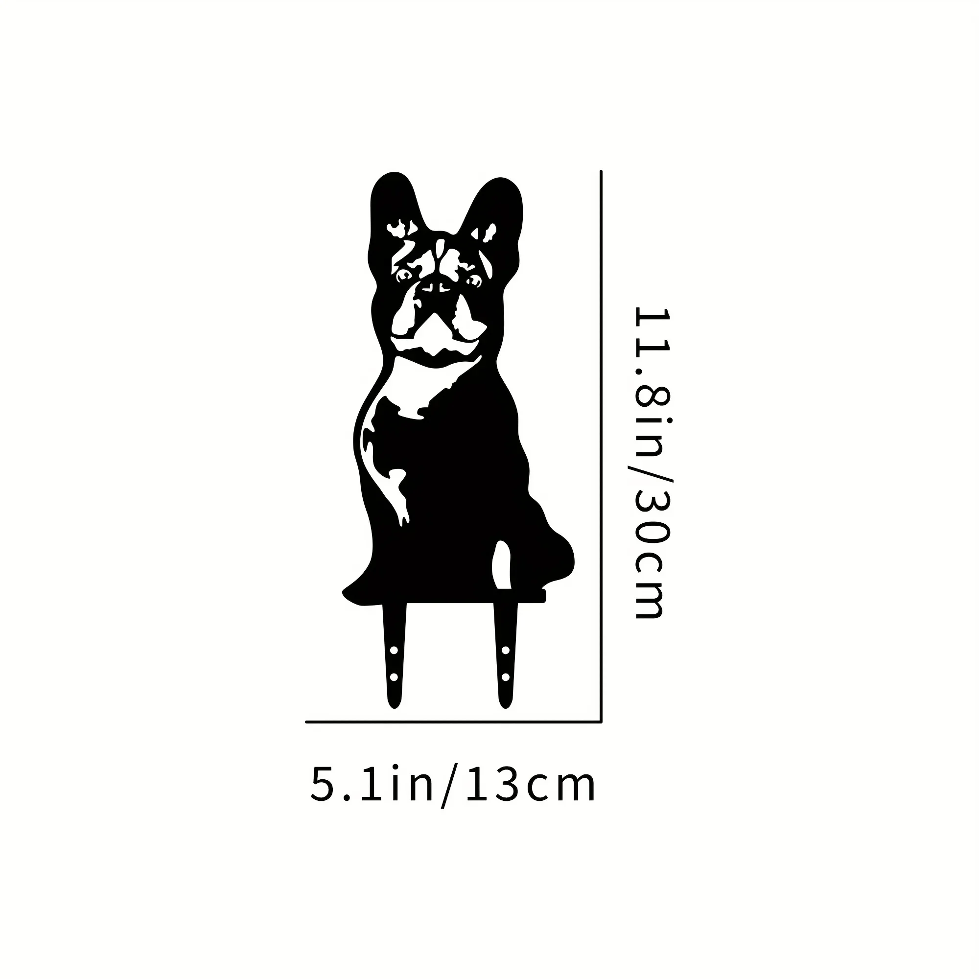 Tiki – Inspirierte Dobermann Pinscher-Rasenpfähle Für Den Hinterhof – Metallkunst Für Hunde Für Den Garten, Als Bezaubernde Festival-Dekoration Und Hofdekorationen Tiki – Inspirierte Dobermann Pinscher-Rasenpfähle Für Den Hinterhof – Metallkunst Für Hunde Für Den Garten, Als Bezaubernde Festival-Dekoration Und Hofdekorationen - Image 7