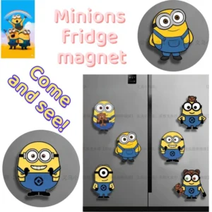 Minions Kühlschrankmagnete aus Acryl – Deko-Magnete für die Küche