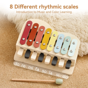 Baby Pädagogische Holz Instrumente Montessori Kinder Musical Spielzeug Percussion Klavier Baby Frühe Bildung Musical Instruments Geschenk