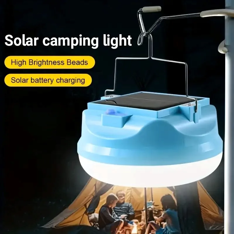 Solarbetriebene Led-Campingleuchte Mit 3 Beleuchtungsmodi Und Usb-Doppelaufladung, Geeignet Für Camping, Wandern Und Angeln Solarbetriebene Led-Campingleuchte Mit 3 Beleuchtungsmodi Und Usb-Doppelaufladung, Geeignet Für Camping, Wandern Und Angeln