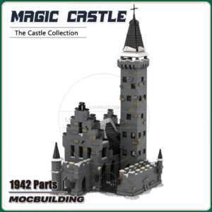 Magische Film Szene Bausteine MOC Set Mittelalterliche Burg Technologie Ziegel DIY Montage Modell Kreative Spielzeug Bildung Weihnachten Geschenk