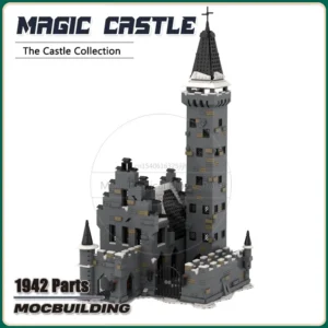 Magische Film Szene Bausteine MOC Set Mittelalterliche Burg Technologie Ziegel DIY Montage Modell Kreative Spielzeug Bildung Weihnachten Geschenk