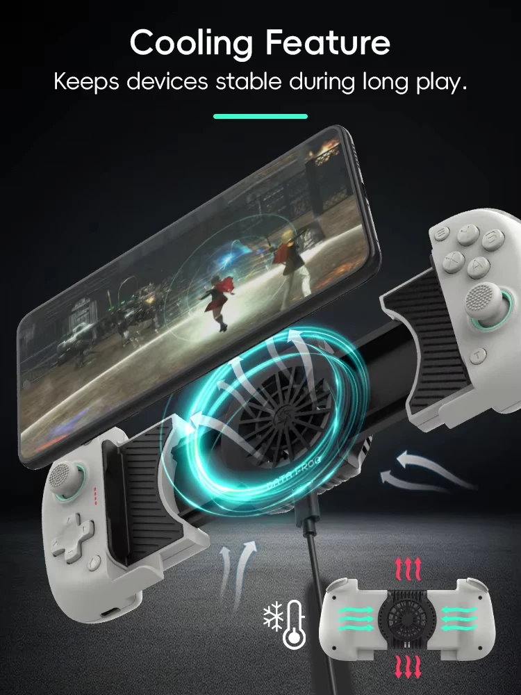 Data Frog X3 Wireless Controller Für Android Game Controller Für Samsung Galaxy Für Pubg Mobile Data Frog X3 Wireless Controller Für Android Game Controller Für Samsung Galaxy Für Pubg Mobile - Image 2