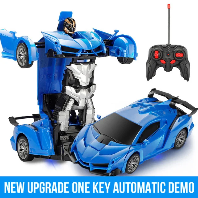 2-In-1 Rc Car Robot, Remote Control Transforming Toy Vehicle, Deformation Racing Car Model, Automatic Conversion Kids Boys Gifts 2-In-1 Rc Car Robot, Remote Control Transforming Toy Vehicle, Deformation Racing Car Model, Automatic Conversion Kids Boys Gifts - Image 9