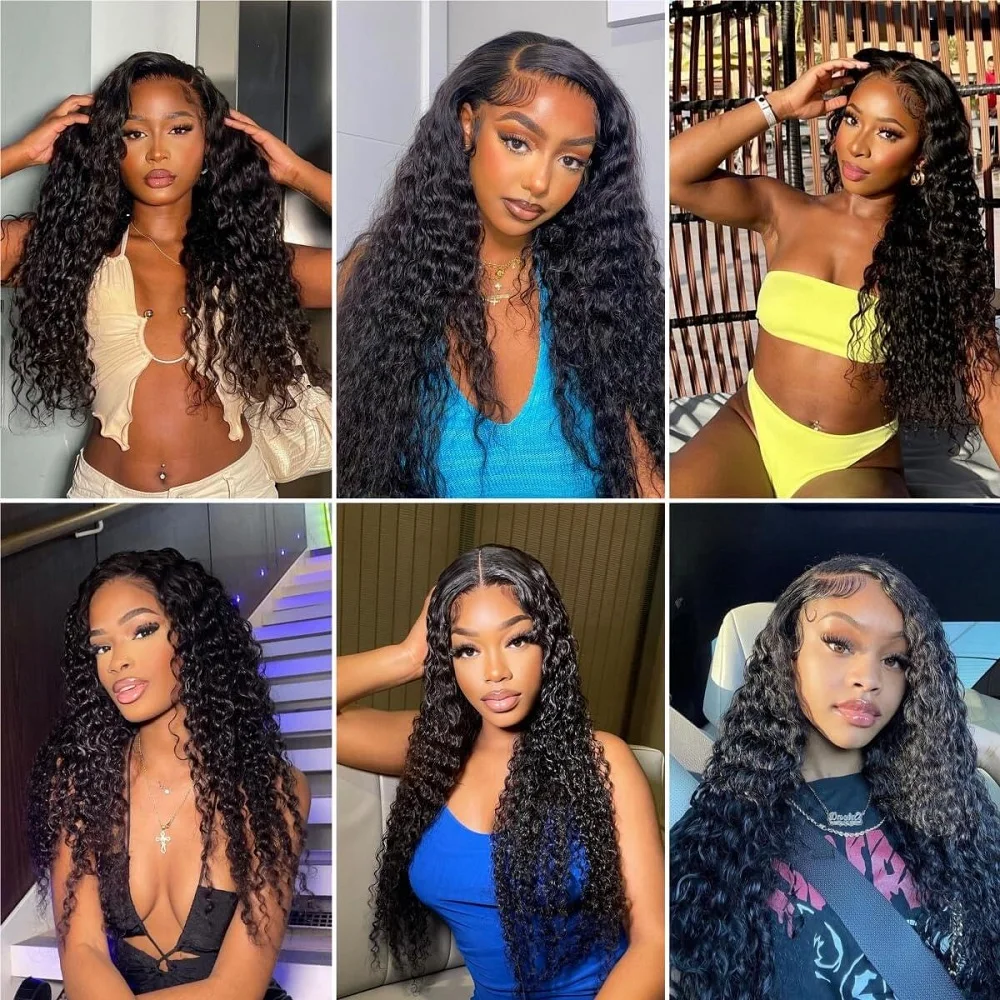 Deep Wave Human Hair Bundles 12A Brazlian Wearing Virgin Curly Raw Hair Extensions Bundles 100% Human Hair 2-5 Days Delivery Deep Wave Human Hair Bundles 12A Brazlian Wearing Virgin Curly Raw Hair Extensions Bundles 100% Human Hair 2-5 Days Delivery - Image 6