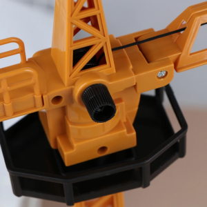 Für Jungen Geschenk Kunststoff Engineering Diecast Turm Kran Klassische Bau Modell Fahrzeug Lader Traktor Bagger Spielzeug