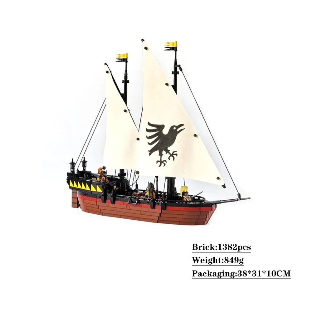 Beliebte Schlossfilme Modell Moc Schiffsserie Piratenkrähe Klaue Schiff Montage Baustein Spielzeug Kindergeburtstagsgeschenk Ohne Segel Beliebte Schlossfilme Modell Moc Schiffsserie Piratenkrähe Klaue Schiff Montage Baustein Spielzeug Kindergeburtstagsgeschenk Ohne Segel