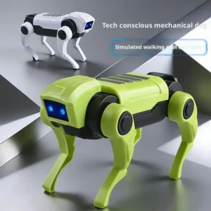 Bionischer Roboterhund, vierbeinig – Experimentierset (ohne Batterien)