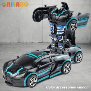 Verwandelbares Roboter-Sportwagen-Spielzeug, keine Batterien, pädagogisches Geschenk für Kinder, farbenfrohes Modellfahrzeug zum Spielen und Lernen