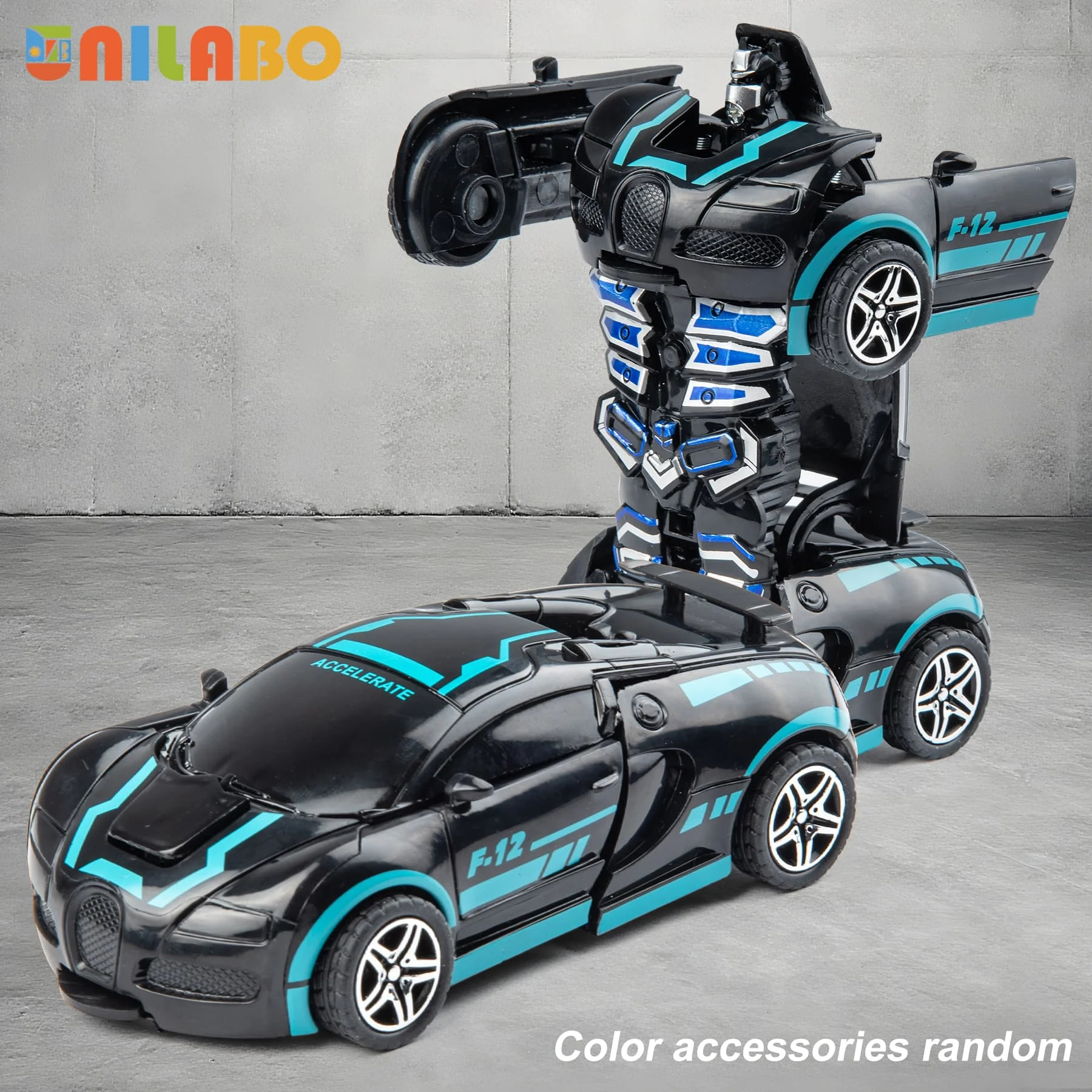 Verwandelbares Roboter-Sportwagen-Spielzeug, Keine Batterien, Pädagogisches Geschenk Für Kinder, Farbenfrohes Modellfahrzeug Zum Spielen Und Lernen Verwandelbares Roboter-Sportwagen-Spielzeug, Keine Batterien, Pädagogisches Geschenk Für Kinder, Farbenfrohes Modellfahrzeug Zum Spielen Und Lernen