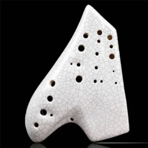A06F-White Triple Ocarina Music Instrument Alto Tone C Legend Ocarinas  Professional Musical Instrumentation Flute Accessories