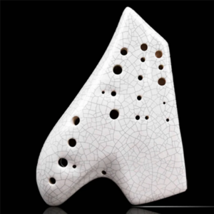 A06F-White Triple Ocarina Music Instrument Alto Tone C Legend Ocarinas  Professional Musical Instrumentation Flute Accessories