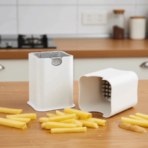 Schnell geschnittener Pommes-Frites-Schneider, Handpresse, effizienter Gemüsehacker, mühelossparend, für den Haushalt, Karottenwürfel, Artefakt, Obst