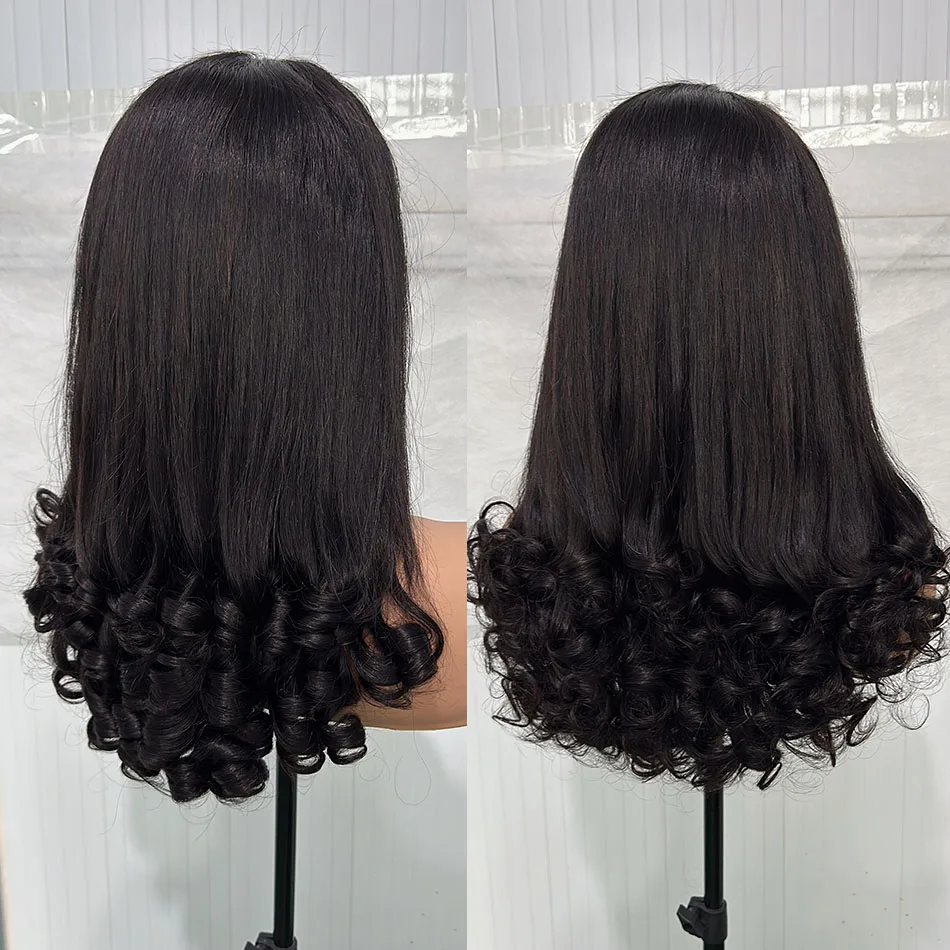 12A Double Drawn Spring Egg Curly Virgin Human Hair Wigs 5X5 Hd Lace Glueless Wear And Go Bouncy Funmi Curly Lace Frontal Wigs 12A Double Drawn Spring Egg Curly Virgin Human Hair Wigs 5X5 Hd Lace Glueless Wear And Go Bouncy Funmi Curly Lace Frontal Wigs - Image 3