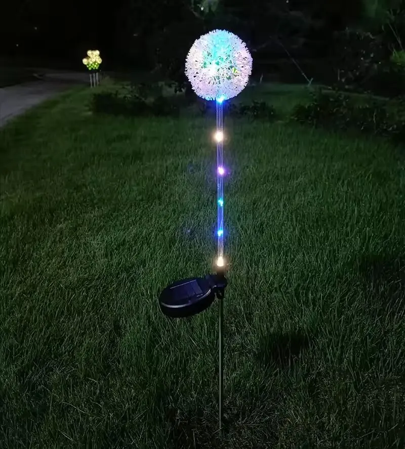 Solar-Led-Löwenzahn-Lichter, Wasserdichte Dekorative Außenleuchten, Landschaftsbeleuchtung Für Garten, Rasen, Hof, Weg Und Topfpflanze Solar-Led-Löwenzahn-Lichter, Wasserdichte Dekorative Außenleuchten, Landschaftsbeleuchtung Für Garten, Rasen, Hof, Weg Und Topfpflanze - Image 8
