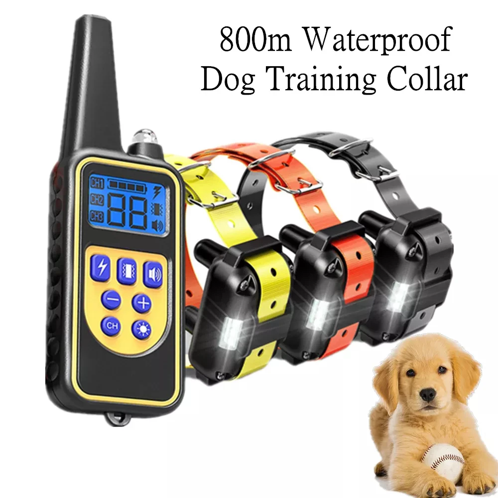 Hundeerziehungshalsband, wasserdicht IPX7, wiederaufladbar, mit Signalton, für kleine bis große Hunde - Image 5