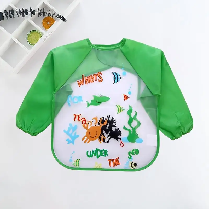 Wasserdichtes Ärmellätzchen mit Tasche, 0–3 Jahre - Image 21