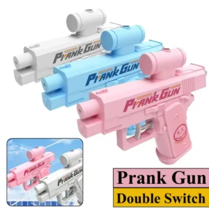 Two-Way Water Gun Prank Water Gun Toy Stress Relief Small Pistol Game Outdoor Indoor Adult Child Interaction Shoot Gift 2 Style