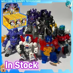 Blokees Transformation Defender V5 Action Figures Blind Box Mini OP Trailer Kit Jetfire Skyfire Galvatron Model Assembly