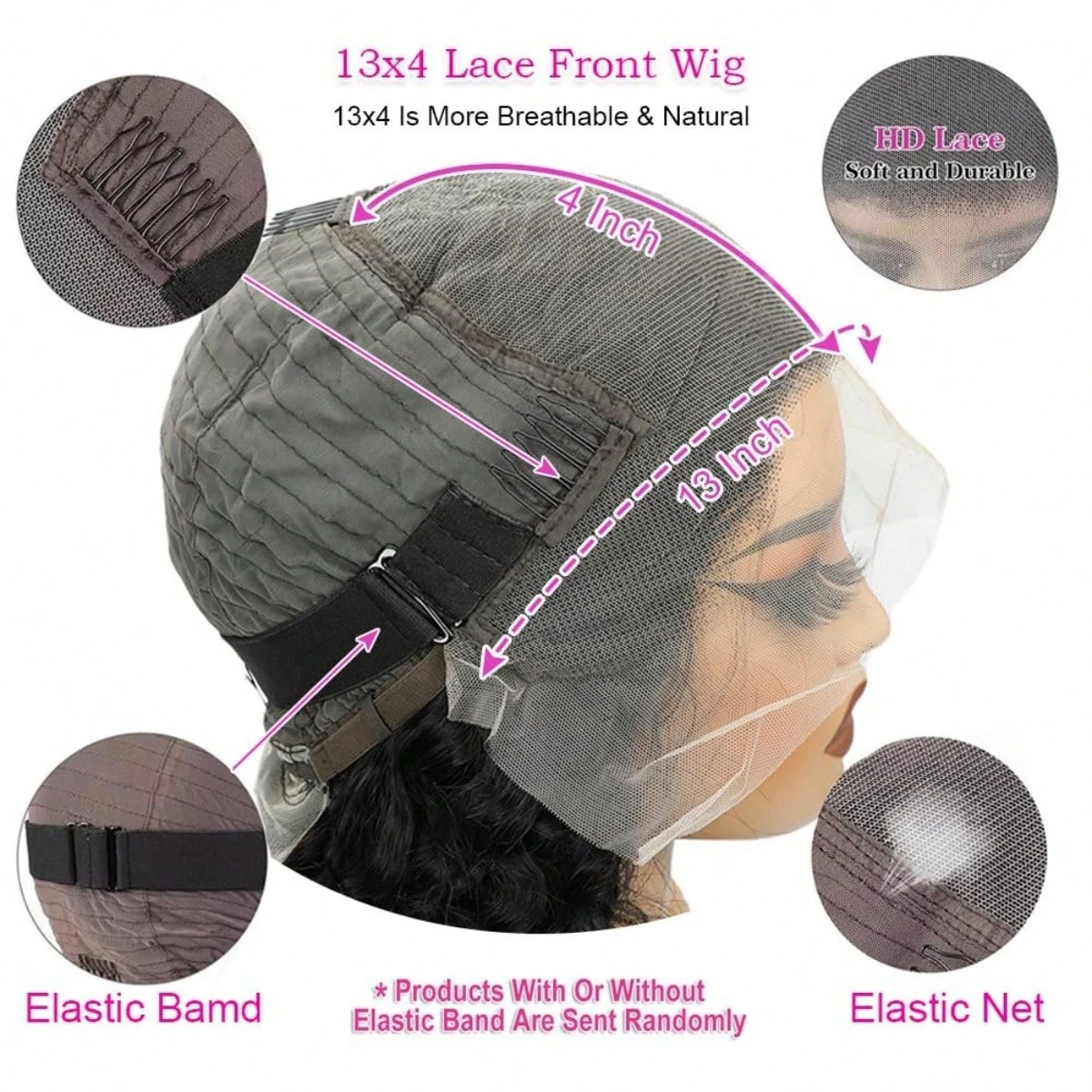 42 Zoll 13X4 13X6 Deep Curly Lace Frontal Perücke, 250% Dichte, Echthaar, Vorgezupft, Brasilianisches Echthaar, Perücken Für Damen 42 Zoll 13X4 13X6 Deep Curly Lace Frontal Perücke, 250% Dichte, Echthaar, Vorgezupft, Brasilianisches Echthaar, Perücken Für Damen - Image 6