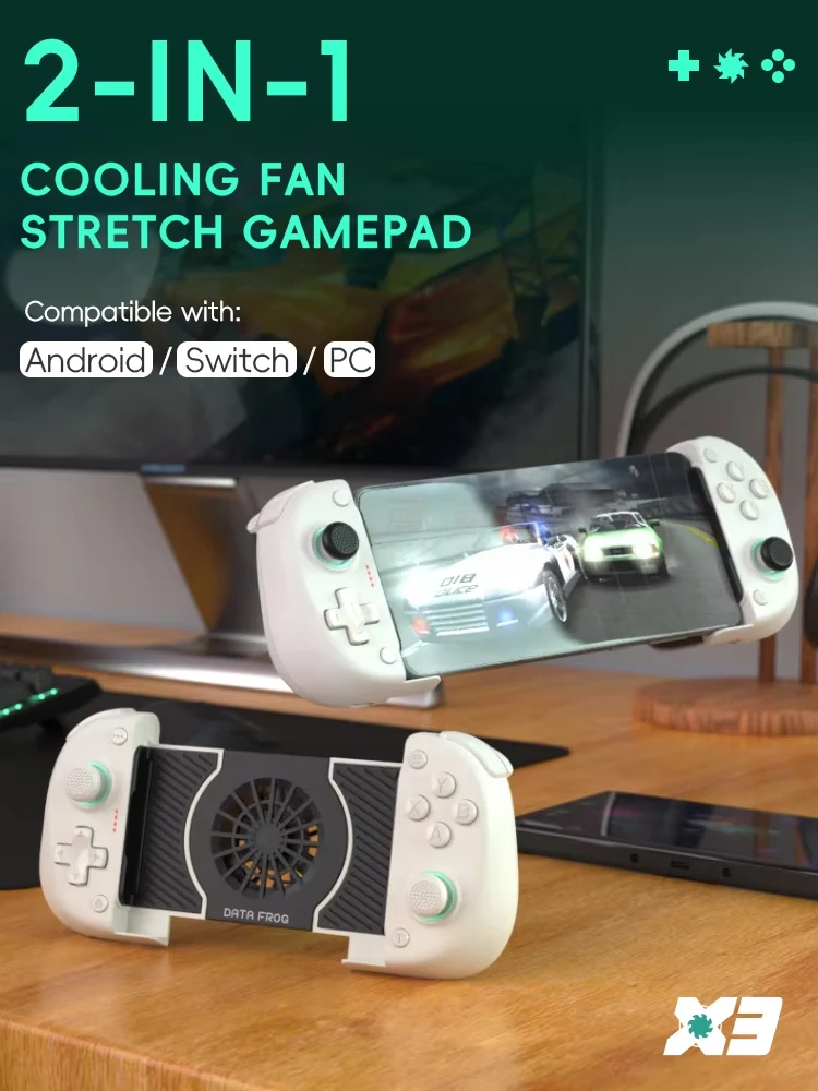 Data Frog X3 Wireless Controller Für Android Game Controller Für Samsung Galaxy Für Pubg Mobile Data Frog X3 Wireless Controller Für Android Game Controller Für Samsung Galaxy Für Pubg Mobile - Image 3