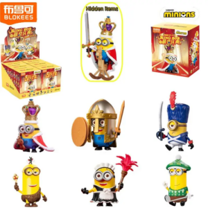 BLOKEES Minions Cute & Cool Version Series GV01 Cute Transformation Celebration Surprise Blind Box Toy Kindergeburtstagsgeschenk