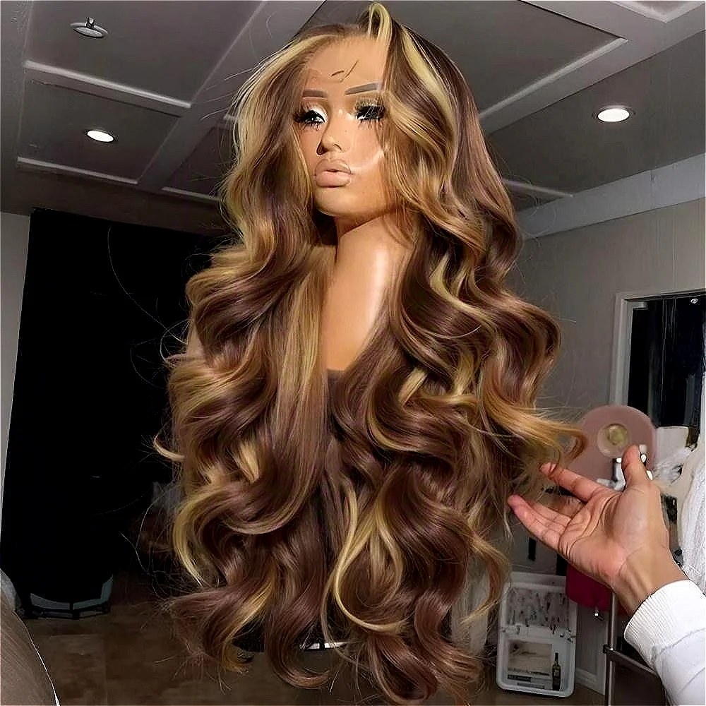 30 Zoll Honigblonde Ombre Lace Front Perücke Echthaar 13X4 Hd Lace Front Perücke 4/27 Highlight Ombre Body Wave Lace Frontal Glueless 30 Zoll Honigblonde Ombre Lace Front Perücke Echthaar 13X4 Hd Lace Front Perücke 4/27 Highlight Ombre Body Wave Lace Frontal Glueless