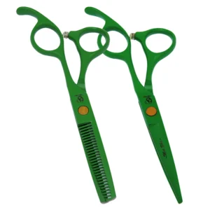 5,5 Zoll Haarschneideschere Effilierschere Japanischer Stahl Friseurschere Salon Haarschneidewerkzeug A0070A