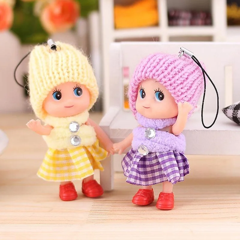 5 Stück Kinderspiel Zeug Weiche Baby Puppen Spielzeug Mini Puppe Für Mädchen Zufällige Farben 5 Stück Kinderspiel Zeug Weiche Baby Puppen Spielzeug Mini Puppe Für Mädchen Zufällige Farben - Image 4
