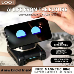 Looi Roboter Smartphone Looi Roboter ChatGPT Großes Modell Englische Sprachdialoge Visuelle Erkennung Interaktives Intelligentes Spielzeug Geschenk