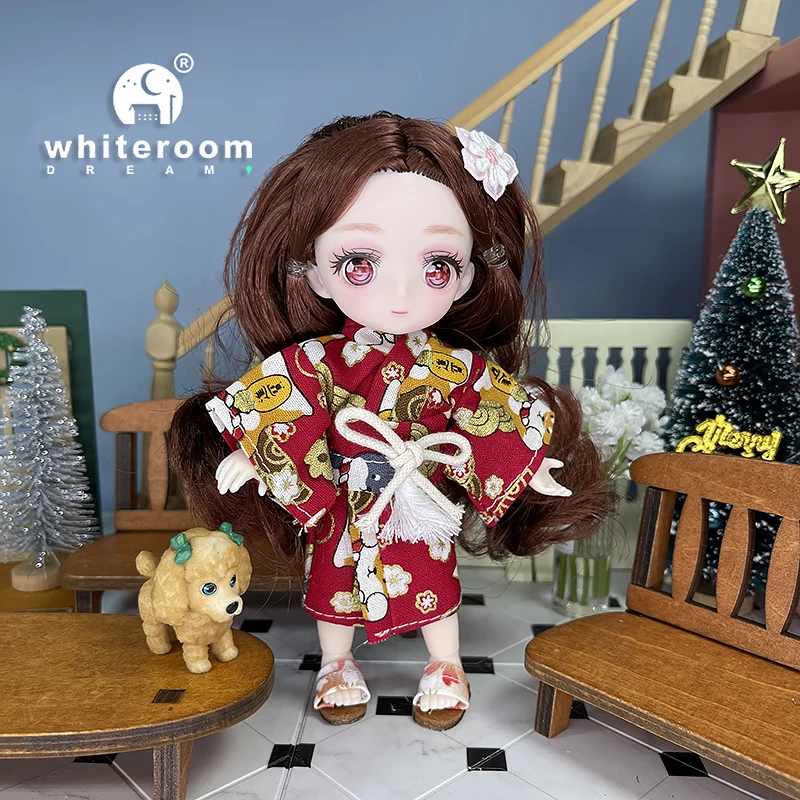 Dolls For Girls Bjd Doll Toy Bjd Mini Baby Toys 1/12 Anime Girl Cute Gift Body Big Eyes Diy Clothes Dress Up Birthday Present Dolls For Girls Bjd Doll Toy Bjd Mini Baby Toys 1/12 Anime Girl Cute Gift Body Big Eyes Diy Clothes Dress Up Birthday Present – Bild 5