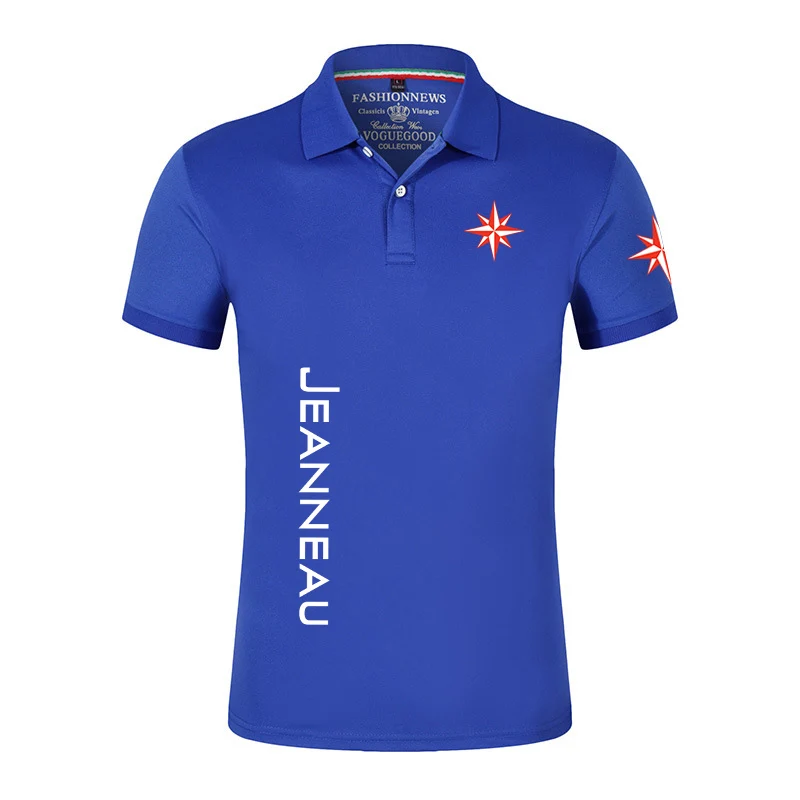 2022 New Men'S Jeanneau Summer Hot Breathable Harajuku Polo Shirts Printing Short Sleeve Comfortable Casual Tops 2022 New Men'S Jeanneau Summer Hot Breathable Harajuku Polo Shirts Printing Short Sleeve Comfortable Casual Tops - Image 4
