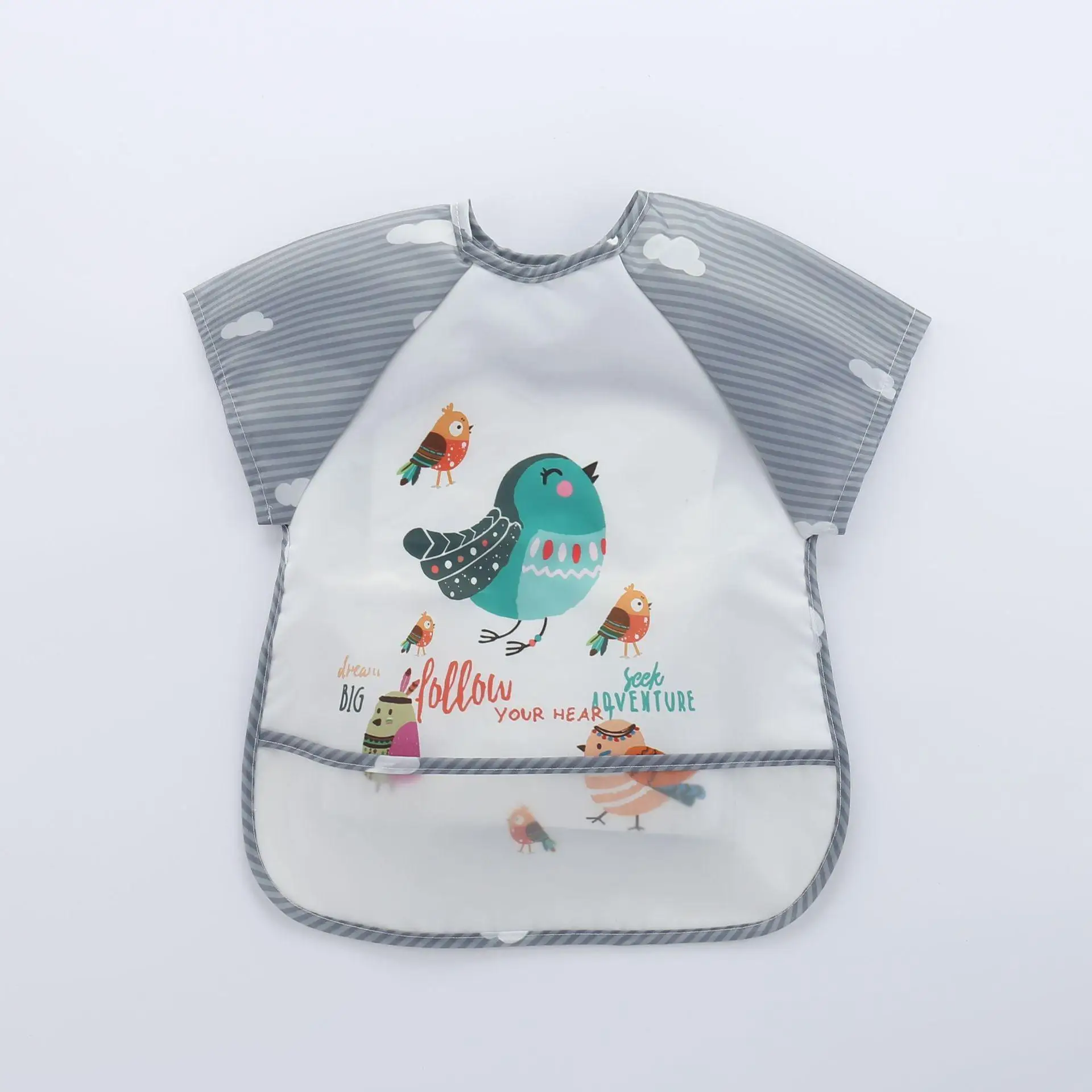 Wasserdichtes Ärmellätzchen mit Tasche, 0–3 Jahre - Image 22