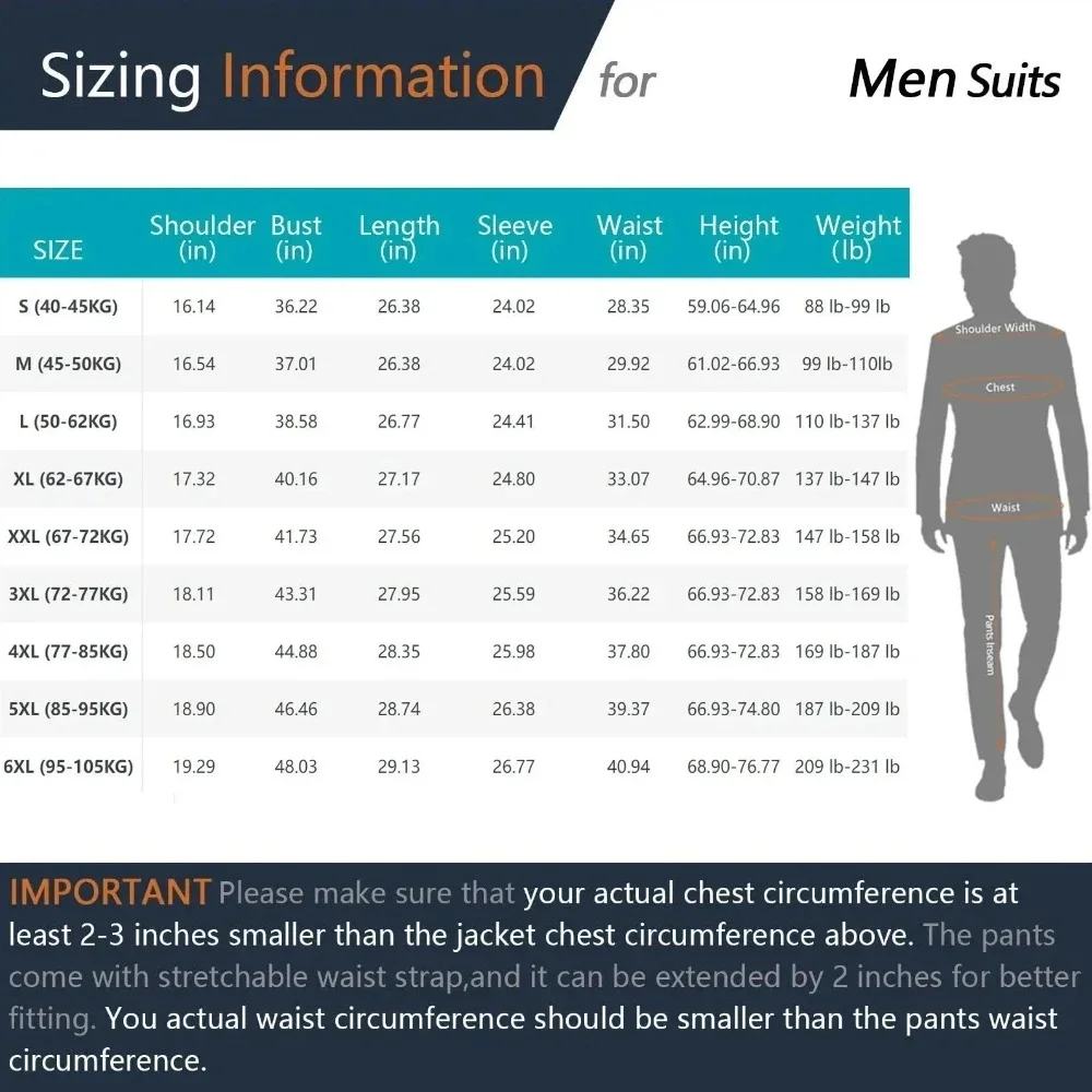Herren Anzug 3-Teilig, Leicht, Slim Fit: Sakko, Weste Und Hose Herren Anzug 3-Teilig, Leicht, Slim Fit: Sakko, Weste Und Hose - Image 3