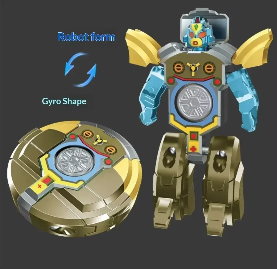 Mechanischer Fingerspitzen-Gyroskop: Kreativer Diy-Mecha-Panzer-Transformationsroboter – Lehrreiches Und Stressabbauendes Spielzeug Für Kinder Mechanischer Fingerspitzen-Gyroskop: Kreativer Diy-Mecha-Panzer-Transformationsroboter – Lehrreiches Und Stressabbauendes Spielzeug Für Kinder - Image 9